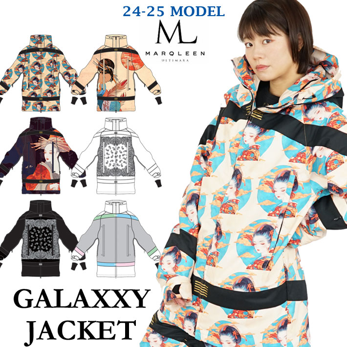 MARQLEEN ジャケットML9000 GALAXXY スノーボードウェア MARQLEEN 早期予約 25-26 マークリーン ギャラクシー ジャケット