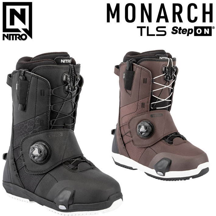 25-26 NITRO ナイトロ レディース ブーツ MONARCH STEP ON モナーク ステップオン BOOTS スノーボード 2025 2026 日本正規品【即】