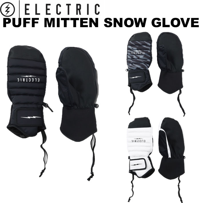 25-26 ELECTRIC エレクトリック グローブ PUFF MITTEN SNOW GLOVE ミトングローブ 手袋 防寒 スノーボード アウトドア 釣り 日本正規品 [メール便発送商品]【即】