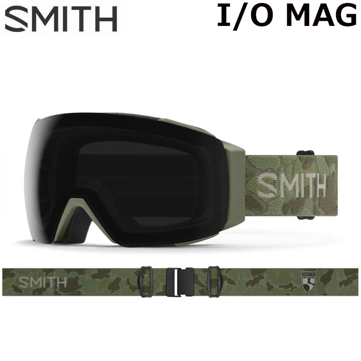 訳あり 美品 スミス I/O MAG アジアンフィット 調光 レンズ2枚 SMITH（ヘルメット、サングラス） 予約 SMITH ゴーグル I/O MAG