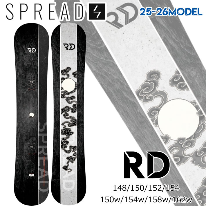 楽天市場】おまけ多数 25-26 RD SPREAD SNOWBOARDS スプレッド