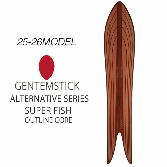 ゲンテンスティック　ビッグフィッシュ　２０周年モデル 24-25 BIG FISH - GENTEMSTICK Official Web | THE SNOWSURF SHOP