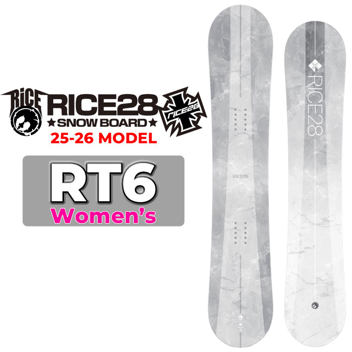 楽天市場】25-26 RICE28 スノーボード ライス 28 RT7 アールティー