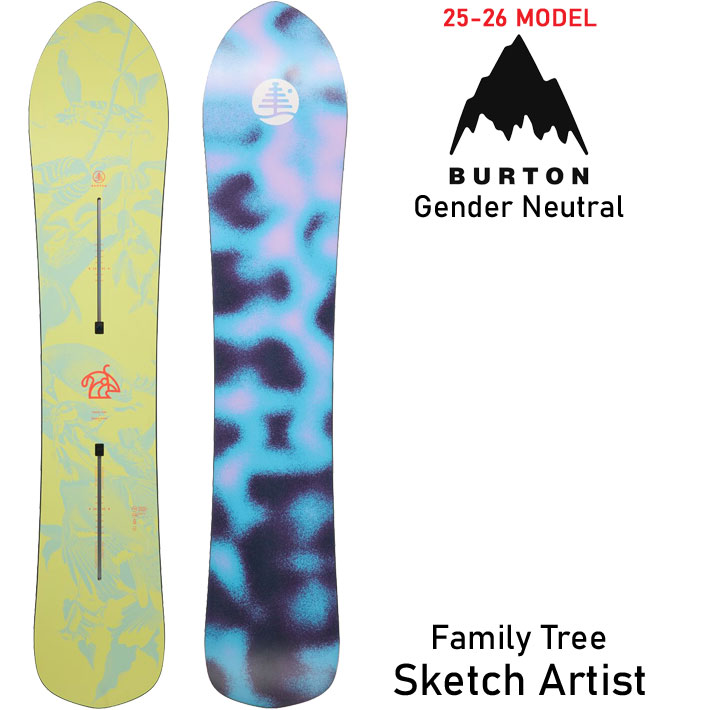 楽天市場】2025-26 BURTON FT SKETCH ARTIST バートン スケッチ