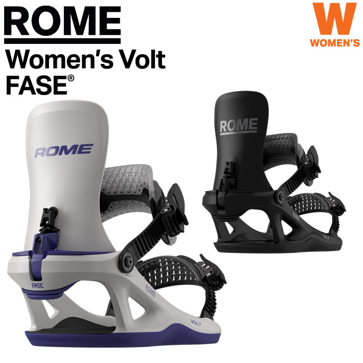 [予約商品] 26-27 ROME VOLT FASE ローム ビンディング ボルト FASESystem フェイズ システム Women's レディース BINDING スノーボード バインディング 2026 2027 日本正規品
