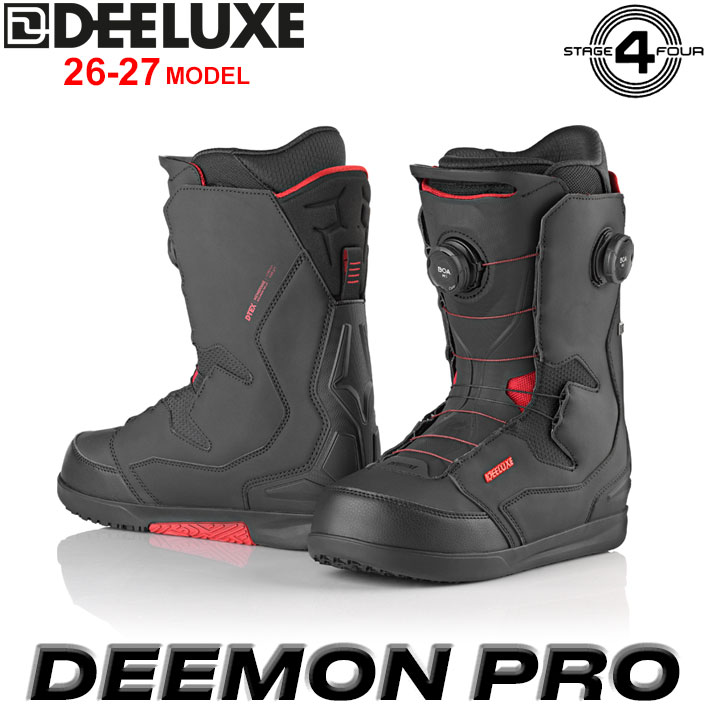 [取って置く商いもの] 26-27 DEELUXE ブーツ DEEMON PRO ディーラックス 天魔波旬 労働者階級  S4 サーモ下着類 熱働きかける スノーボード 2026 2027 日本定め事品