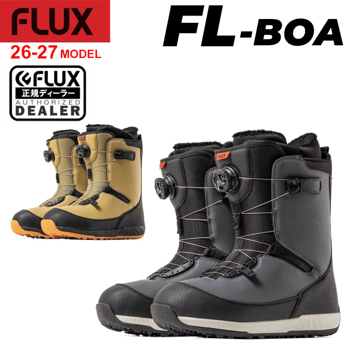 [予約商品] 26-27 FLUX ブーツ FL-BOA フラックス エフエル ボア BOOTS スノーボード メンズ レディース 2026 2027 日本正規品｜ｆｏｌｌｏｗｓ