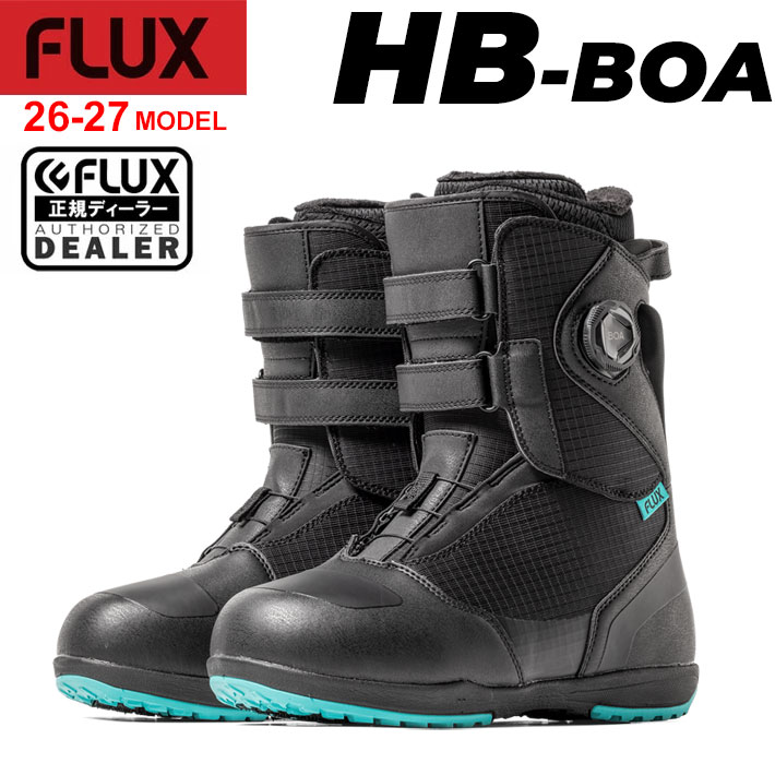 [予約商品] 26-27 FLUX ブーツ HB-BOA フラックス エイチビー ボア BOOTS スノーボード メンズ レディース 2026 2027 日本正規品｜ｆｏｌｌｏｗｓ