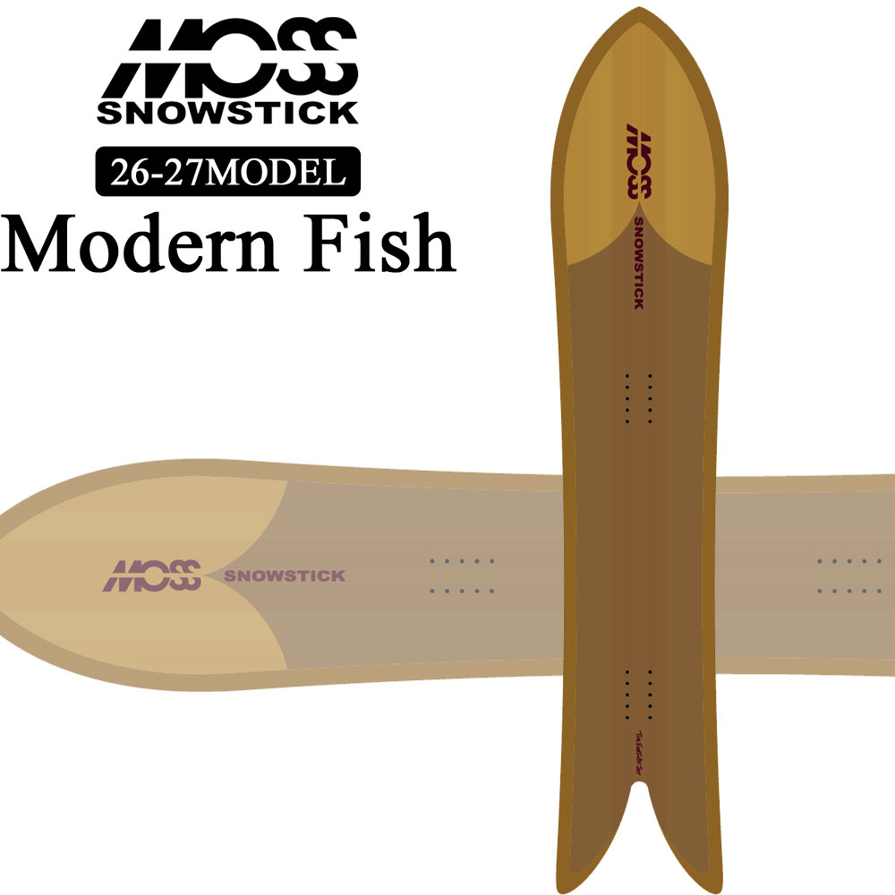 楽天市場】23-24 MOSS SNOWSTICK/モススノースティック ModernFish
