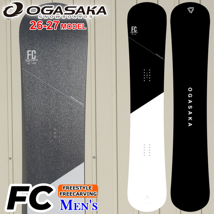 ★お買い得 4点セット メンテナンス.HOTWAX済★ ogasaka head 楽天市場】[予約商品] 26-27 OGASAKA スノーボード オガサカ FC