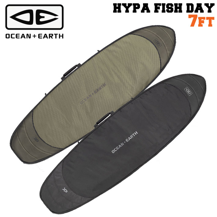 OCEAN＆EARTH サーフボードケース 捉え所の無い入れもの 周遊入れもの HYPA FISH DAY COVER [7\u00270] オーシャンアンドアース [サーフトリップ特集]