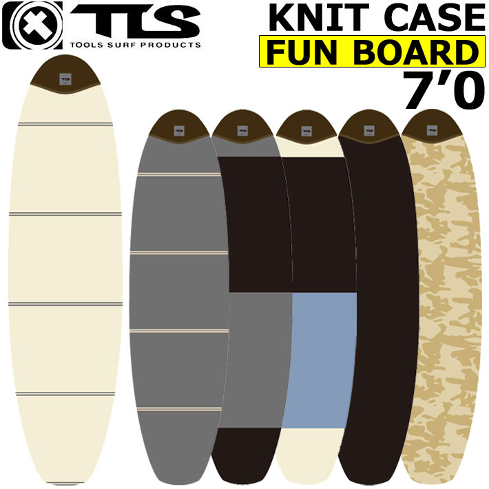 楽天市場】サーフボード ニットケース FCS 7'0” STRETCH Funboard エフ