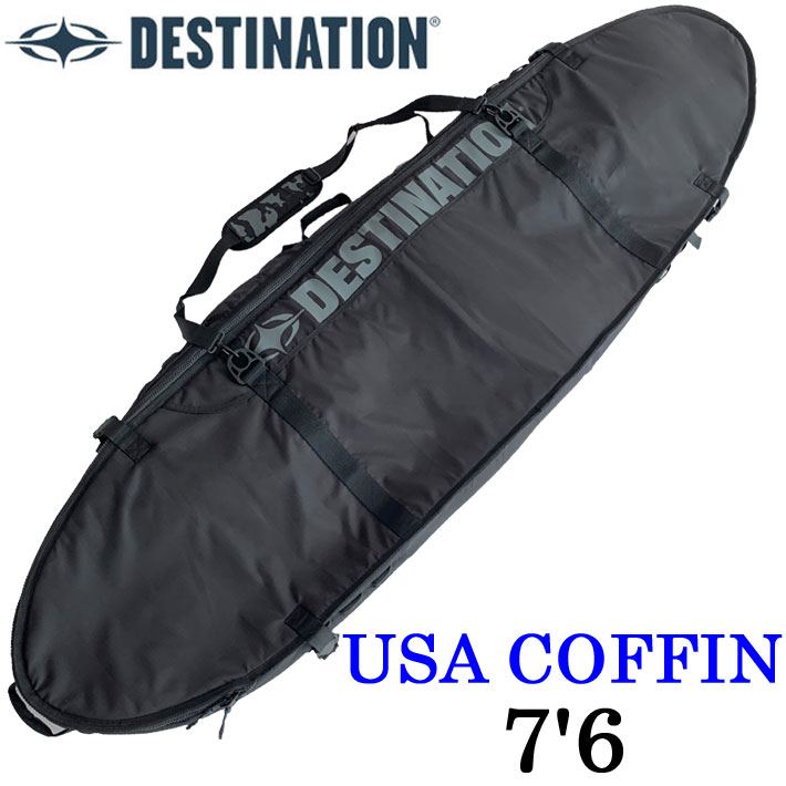 サーフゲーム盤 入れもの 捉え所の無い入れもの DESTINATION 最終目標 USA COFFIN 7\u00276 周遊入れもの [サーフトリップ特集]