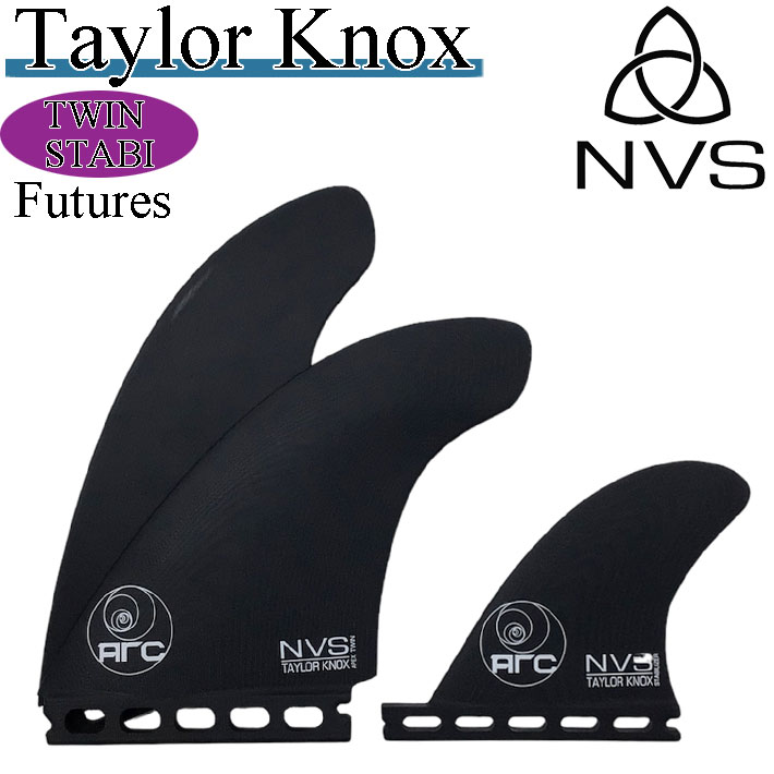 ショートボード用フィン NVS Fin フィン TAYLOR KNOX APEX TWIN+STABILIZER 2+1 ネイクド バイキング サーフ テイラー・ノックス ツイン スタビライザーFUTURES Naked Viking Surf ショートボード フィン 3フィン 3枚セット【即】｜ｆｏｌｌｏｗｓ