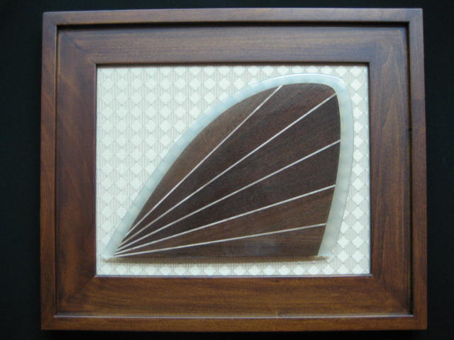 JOHN CHERRY　ジョンチェリー　WOODCRAFT　Mid-60’s　Phil Edwards tempｌate [サーフボード・フィン]