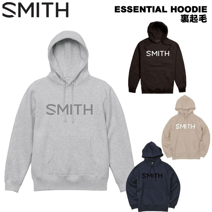 SMITH スミス ESSENTIAL HOODIE エッセンシャル フーディー プルオーバー 裏起毛 パーカー フード メンズ アパレル【即】