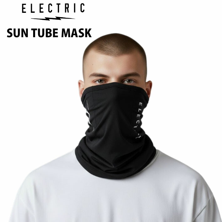 26 ユニセックス [EA100] ELECTRIC SUN TUBE MASK フェイスマスク フェイスカバー UVCUT 日焼け防止 接触冷感 吸水速乾 日本正規品【即】