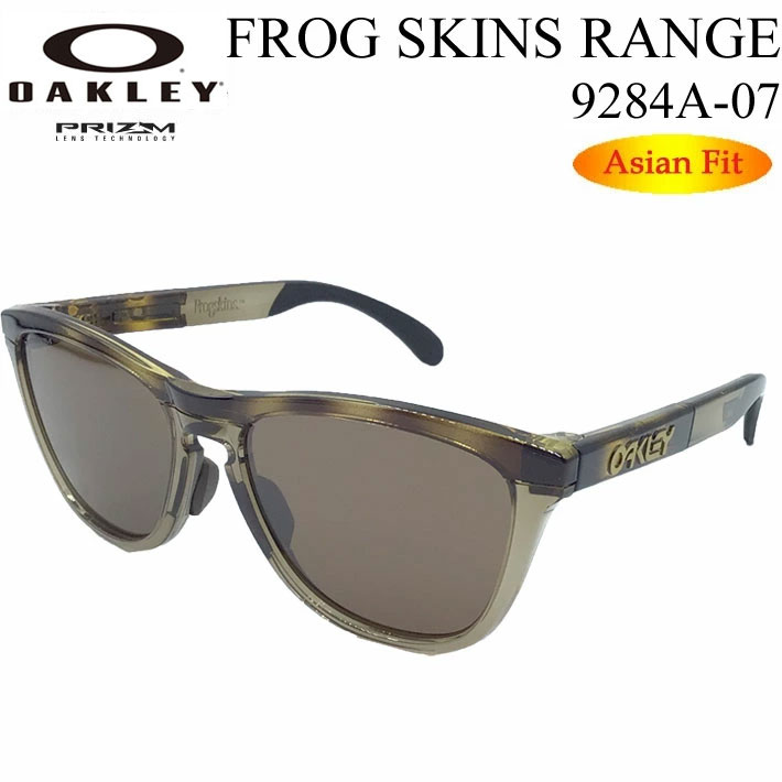 オークリーFrogskinsフロッグスキン　プリズムゴルフレンズアジアンフィット OO9284A-01 オークリー OAKLEY FROGSKINS RANGE A フロッグ