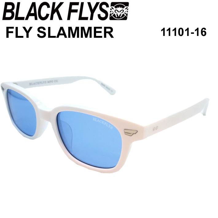 BLACK FLYS ブラックフライ サングラス [BF-11101-16] FLY SLAMMER フライ スラマー [WHITE／BLUE] ジャパンフィット【即】 10,038円