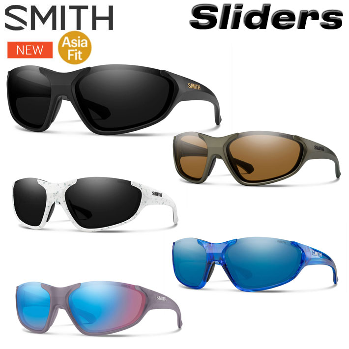 NEW SMITH スミス 黒眼鏡 [Sliders スライダース] Asia Fit アジアン相応う クロマポップ Chromapop アウトドア 駈けっくら マラソン 銀輪 サイクリング 日本定め事品 [父の日差し上げ物]