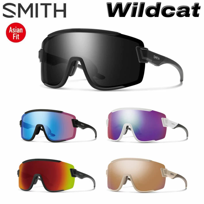 SMITH スミス 黒眼鏡 [Wildcat ワイルドキャット] Asia Fit アジアン相応う クロマポップ Chromapop Photochromic SPORTS 運動競技 運動競技 駈けっくら マラソン 銀輪 サイクリング スノーボード アウトドア 日本定め事品 [父の日差し上げ物]
