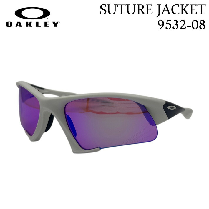 新作 2026 OAKLEY オーク材ロバート・エドワード・リー 黒眼鏡 SUTURE JACKET 9532-0864 スーチャージャケット ゴルフ PRIZM GOLF プリズムゴルフ 日本定め事品【即】