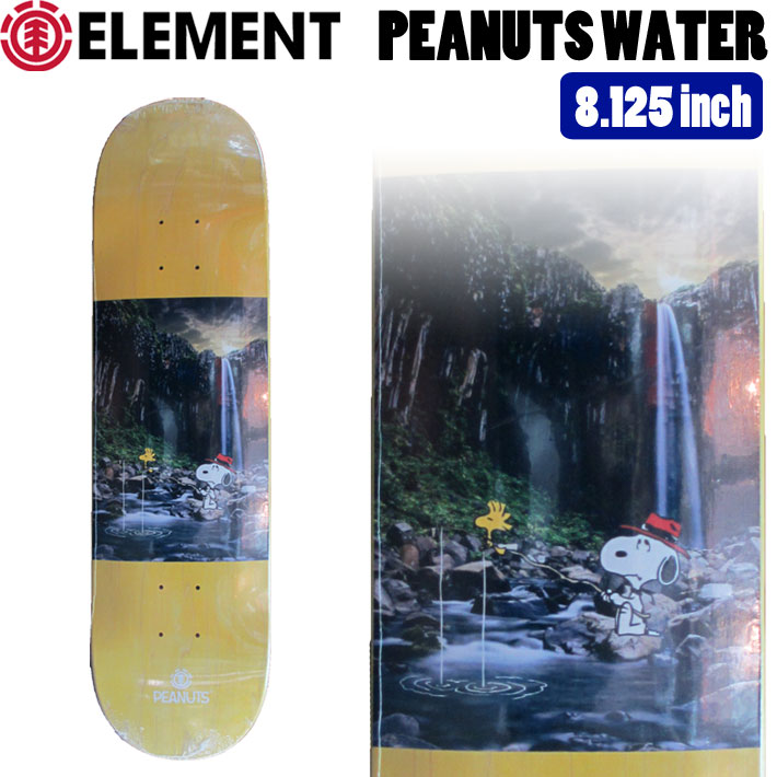 Element エレメント Peanuts スケートボードデッキ Element Element X Collectionが登場 X 正規販売店 027 012 Peanuts Element X Collectionエレメント ピーナッツ スヌーピー Water El 14 8 125inch 027 012 スケートボード デッキ 正規品 あす楽対応