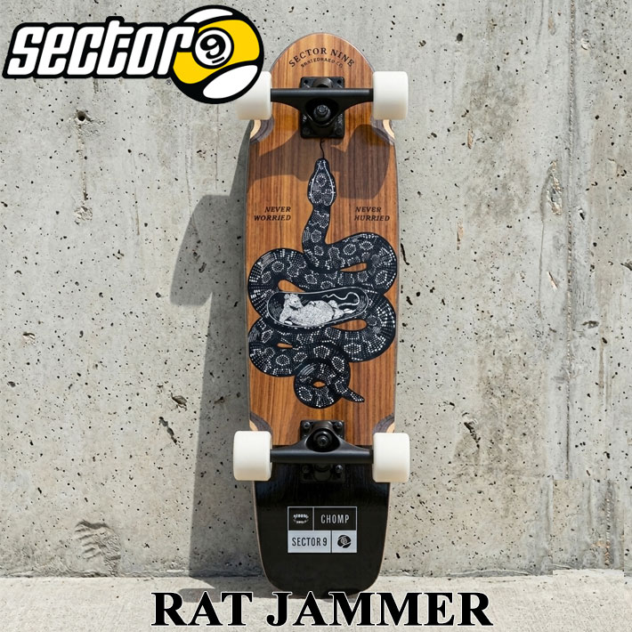SECTOR9 セクターナイン RAT JAMMER 28.5インチ CRUISER サーフスケート オフトレ 陸トレ スケートボード SK8｜ｆｏｌｌｏｗｓ