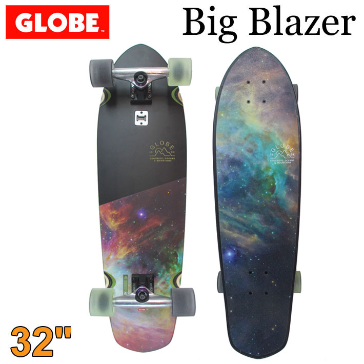 GLOBE グローブスケートボード コンプリート Big Blazer ３２インチ ビッグブレイザー #10525195 クルーザー サーフスケート  パーク ボウル サーフィン トレーニング 【期間限定！最安値挑戦】