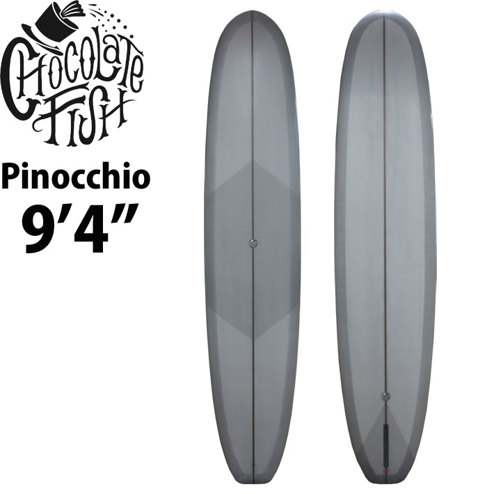 Chocolate Fish チョコレートフィッシュ サーフボード Pinocchio ピノキオ 9'4 [Grey] ロングボード シングル フィン [営業所止め送料無料]画像