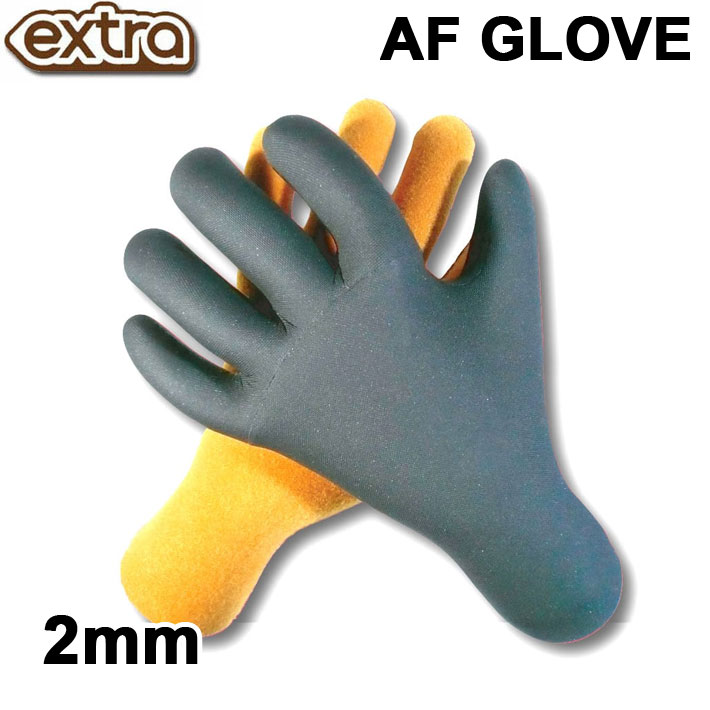 【日本正規品】 EXTRA エクストラ グローブ AF GLOVE 2mm 手袋 ウィンター サーフ サーフィン アイテム 海 海水浴 スキン 冬 メンズ レディース 保温 防寒 グッズ