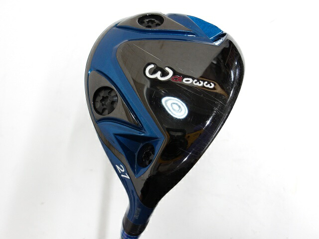 【お買い物マラソン!7月19日20時スタート!全品ポイント5倍!】ワオ RV-555 CRAZY Arrow UT R 27 ユーティリティ 地クラブ カスタム カーボンシャフト おすすめ メンズ 右送料無料 中古クラブ|ゴルフジャングル中古クラブ専門店