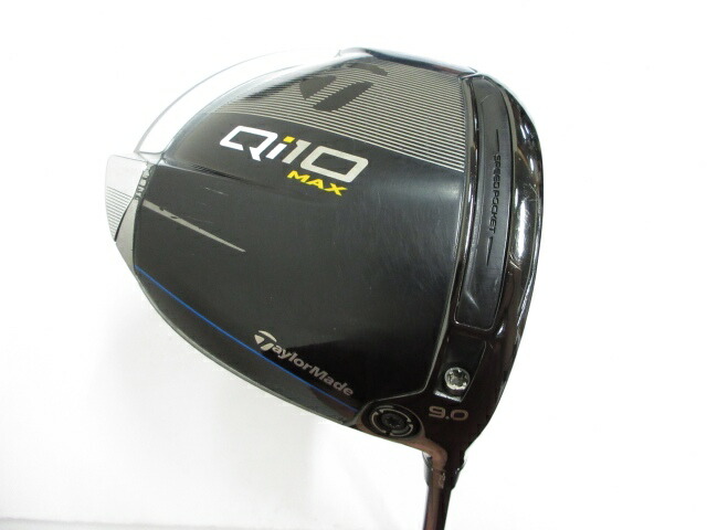 仕立て屋お手伝いさん Qi10 MAX Diamana Blue TM50(JP) S 9  １番ウッド 炭素立て坑 おすすめ メンズ 右 貨物輸送無料 中古野球クラブ