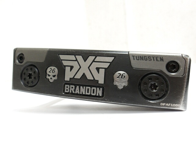 【お買い物マラソン！７月１９日２０時スタート！全品ポイント５倍！】PXG BRANDON Heel Shafted オリジナルスチール 3 パター　地クラブ　カスタム スチールシャフト おすすめ メンズ 右 送料無料 中古クラブ｜ゴルフジャングル中古クラブ専門店