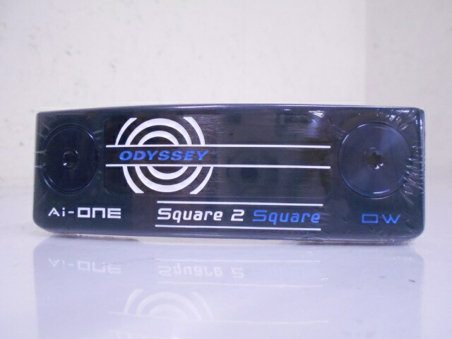 【お買い出しマラソン！５月９日２０時打ち上げる！全品尖んがり５倍！】オデッセイ Ai-ONE SQUARE 2 SQUARE DOUBLE WIDE ZT SL 90[34]  6.3 パター スチール写真立て坑 おすすめ メンズ 右 貨物輸送無料 新品野球クラブ ゴルフ-スポーツ・アウトドア