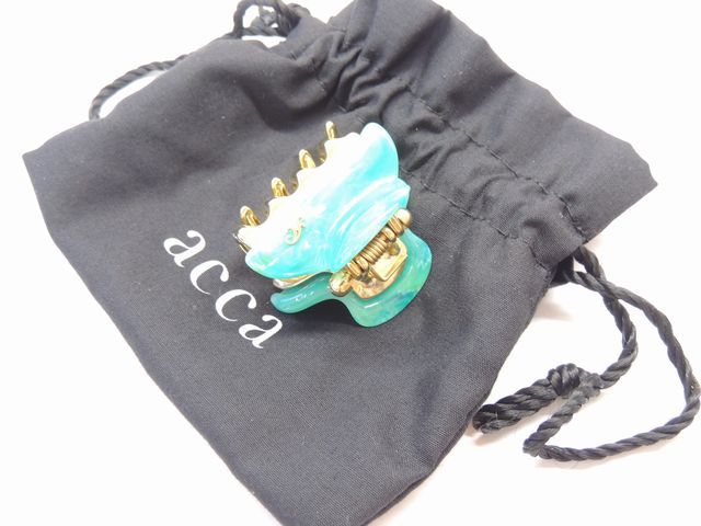 3番 クリップ 美品 Acca アッカ 髪留め ヘアクリップ 美品 グリーン系カラー ヘアアクセサリー 2j ブランドショップ フォーサイト 3番 クリップ 美品 Acca アッカ 髪留め ヘアクリップ 美品 グリーン系カラー ヘアアクセサリー 2j ブランドショップ フォーサイト