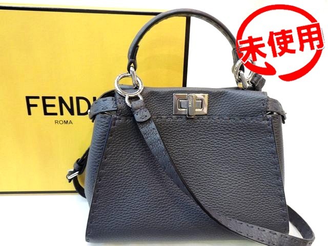 即日発送 バッグ セレリア 未使用品 フェンディ ピーカブー 2way 3wayバッグ ダークグレー セレリア 3iバッグ 小物 ブランド雑貨 レディース ミニ 8bn244q0jf0n9a 2way アスファルト Fendi 3i 男の子向けプレゼント集結