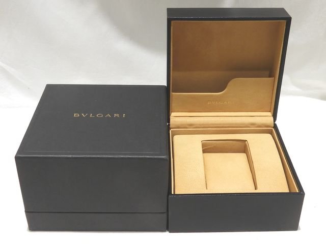 3F 3番 ブルガリ 時計ボックスのみ ■ 冊子 腕時計ケース BVLGARI ウォッチケース BOX□6I BVLGARI（ブルガリ） 3F 3番 時計ボックスのみ □ 冊子 腕時計ケース