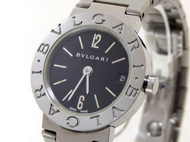 数量は多】 BVLGARI ブルガリ レディース 腕時計 □ クォーツ BB23SS