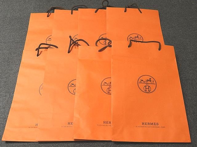 HERMES エルメス 純正 ショップ保存袋 まとめ売り 巾着 ベージュ 11枚 HERMES エルメス 保存袋 巾着袋 白 7点セット② 公田店 - メルカリ