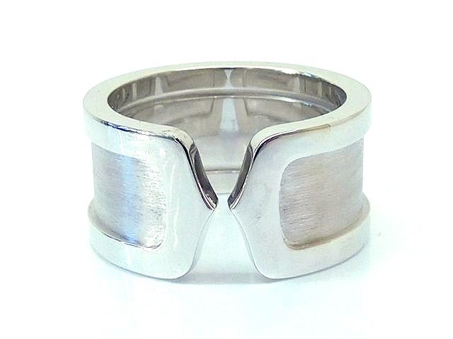 新品同様品 CARTIER カルティエ ■ 2C リング サイズ10号(50) K18WG ホワイトゴールド レディース 指輪 □ 6F6H｜ブランドショップ　フォーサイト 418,000円
