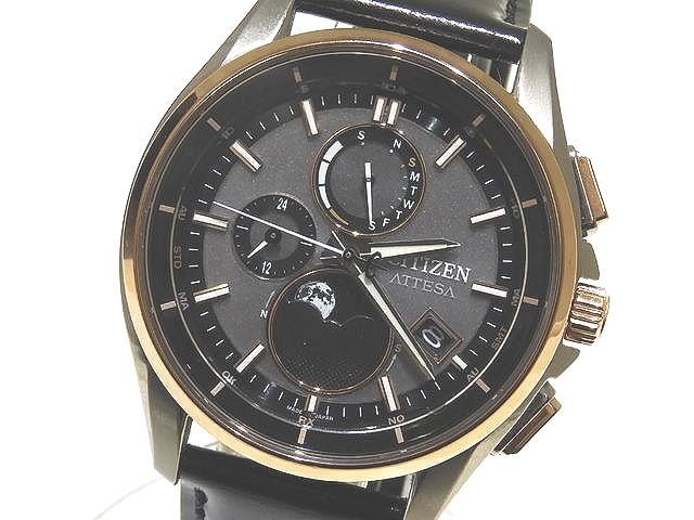 CITIZEN アテッサ H145-S122601 腕時計 シチズン アテッサ H145-S122601 TI ソーラー 青文字盤 Aランク