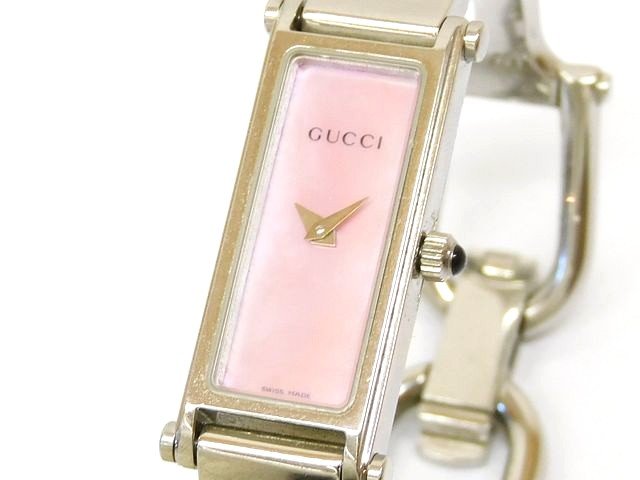 ⭐【超美品レア】グッチ フローラ 105 フラワーバングル腕時計 楽天市場】GUCCI グッチ 腕時計 105 バングルウォッチ Gサークル