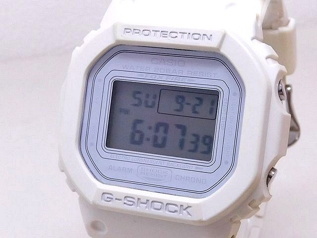 ロンハーマン別注　G-SHOCK デジタル クォーツ ホワイト 楽天市場】【ウォッチ】CASIO カシオ G-SHOCK ジーショック