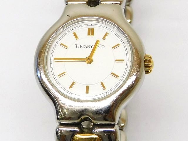 Tiffany & Co. M0112 18K GOLD ×SS 腕時計 TIFFANY&Co. ティファニー ティソロ 腕時計 ステンレススチール