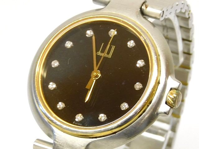 楽天市場】【ウォッチ】dunhill ダンヒル エリート ダイヤベゼル