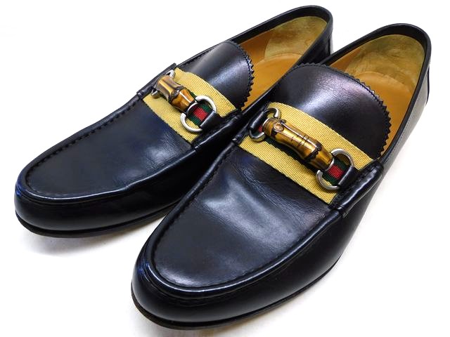 楽天市場】【靴】GUCCI グッチ ホースビット ローファー レザー