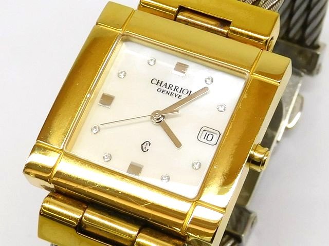 楽天市場】フィリップ・シャリオール ケルティック 腕時計 GP/SS