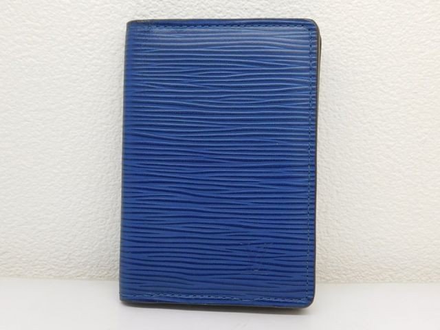 ヴィトン M60623 GI3127 ■ エピ オーガナイザー ドゥ ポッシュ カードケース 名刺入れ レザー ブルーセレスト LOUIS VUITTON □8A|ブランドショップ フォーサイト