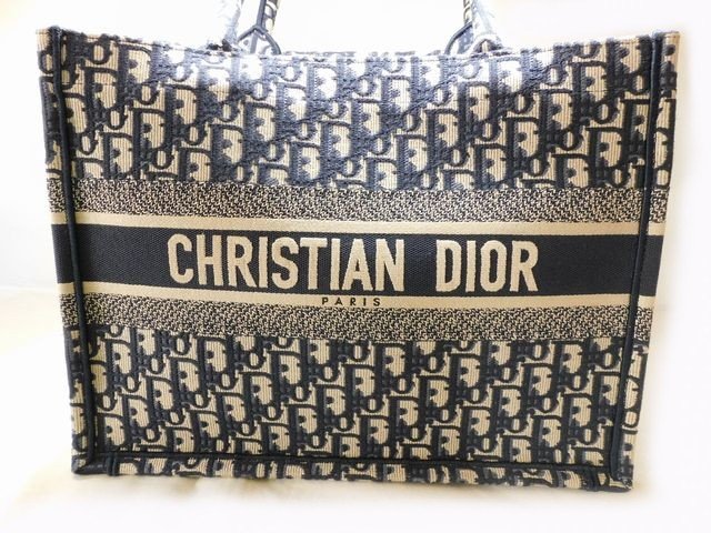 楽天市場】Chiristian Dior☆ディオール ブック トート スモール